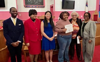 LaNiya Chew, Trinity Shoultz Earn First Place in Black History Month Essay Contest